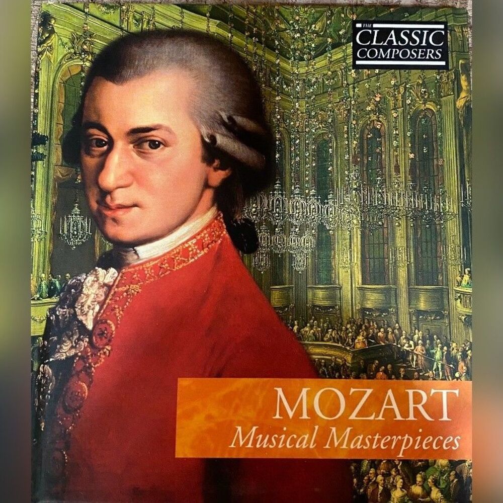 Mozart Musical Masterpieces CD Wolfgang Amadeus Classic Composer Biography EU